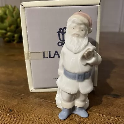 Lladro Figurine #5842 Santa Claus Mini Papa Noel Christmas Ornament • $14