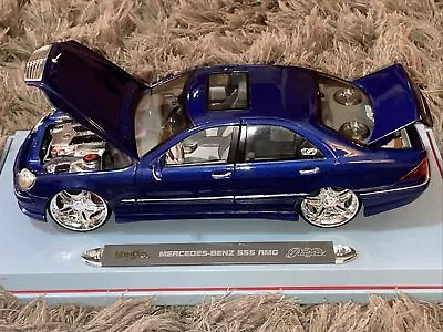 Maisto - PLAYERZ - Mercedes-Benz S55 AMG - 1/18 Diecast • $57.85