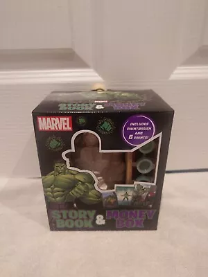 Hulk Story Book And Money Box Marvel *NEW* • £8.99