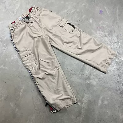 Vintage Plugg Cargo Pants Y2K Skater Wide Leg Baggy XL Kikwear Macgear 90s • $74.99