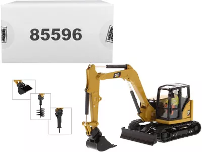 CAT Caterpillar 308 CR Next Generation Mini Hydraulic Excavator W Work Tools Ope • $137.08