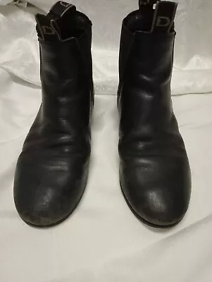 Dublin - Men's Boot - Leather Black Size 9 - Bonus RM Williams Hat • $25