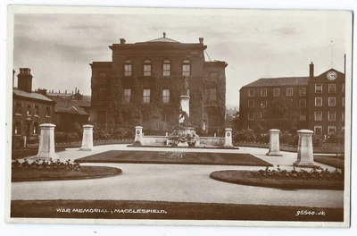£0.95 • Buy MACCLESFIELD, Cheshire - War Memorial - RP