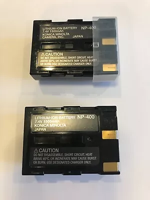 Original Minolta NP-400 Lithium Ion Battery For Minolta 5D 7D Maxxum Series • $14.99