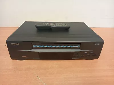 Matsui  VCR  Player/Recorder - Black - Unit Only (VX1108) (1168) • £44.99