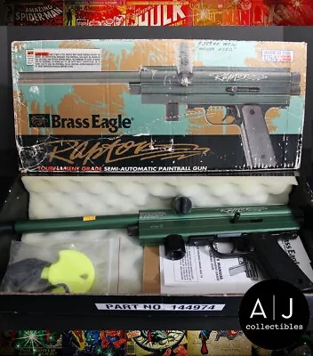 VTG Brass Eagle Raptor Semi-Auto Paintball Gun Marker BRAND NEW NEVER USED • $199.95