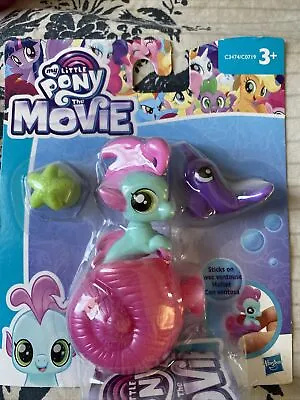 My Little Pony The Movie Baby Small SeaPony Figure Figurine Kids New Toy Hasbro • £5