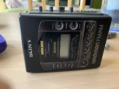 Sony Walkman WM-F2085 FM/AM Radio Cassette Player Spares Or Repair. • £9.99
