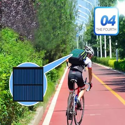 Mini 6V 1W Solar Panel Solar System DIY For Light E6G4 Phone Toys Chargers USN • $1.36