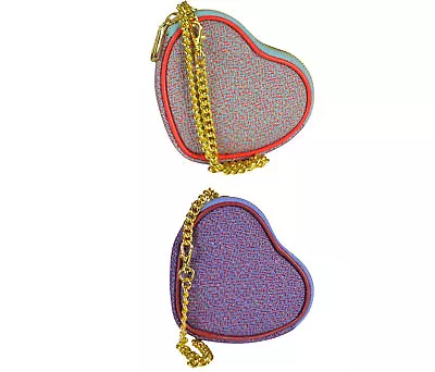 $35.19 • Buy NEW Marc By Marc Jacobs Heart Shape Clutch Wristlet Coin Case Bag