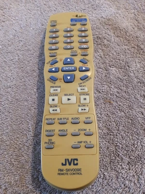 £9 • Buy Genuine JVC RM-SXV009E DVD Player Remote For XV-N5 XV-N5SL (R2S)