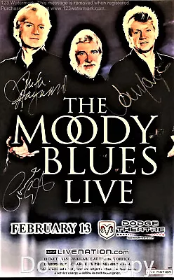 Moody Blues Concert Show Poster 12 X18  • $12.95