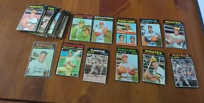 VINTAGE TOPPS BASEBALL CARD Lot (44) Jackson GIBSON Fingers Oliver Mazeroski +⚾+ • $24.99