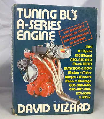 Tuning British Leyland's 'A' Series Engine By David Vizard (Hardcover 1985) • £24.99