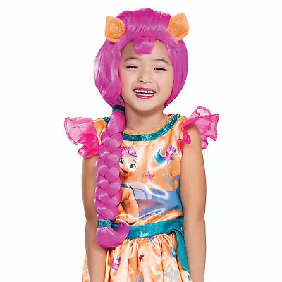 Girls My Little Pony Sunny Starscout Halloween Wig • $11.99