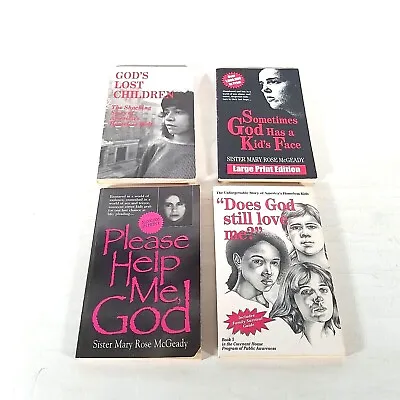 Lot Of 4 Books By Sister Mary Rose McGeady - Covenant House  • $11.99