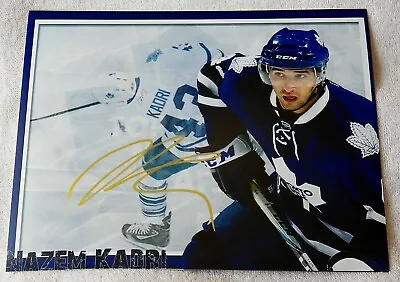 Toronto Maple Leafs Nazem Kadri Auto 8x10 Photo • $24.99