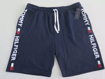 Tommy Hilfiger 09T3752 410 Men's Sz XL Dark Navy Blazer  TH  Name Logo Shorts  • $20.65