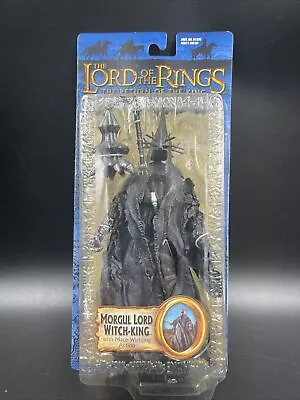 The Lord Of The Rings Morgul Lord Witch-King With Mace Wielding Action 2004 New • $44