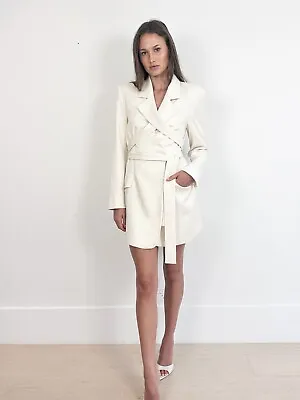 White Misha Augustine Blazer Dress • $240