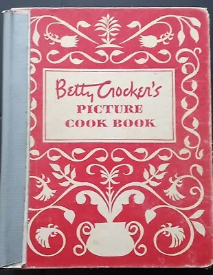 Vintage Betty Crocker Picture Cookbook 1950 First Edition 8th Printing • $60