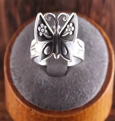 James Avery Mariposa Butterfly Ring Sterling Silver Size 7.25 RG-596 • $50