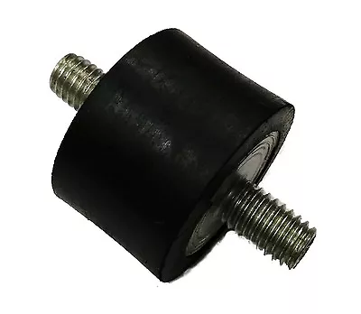 Herco 1003 Round Double Stud Black Rubber Vibration Mount (1  X 3/4 ) - 2 Pcs • $12.95