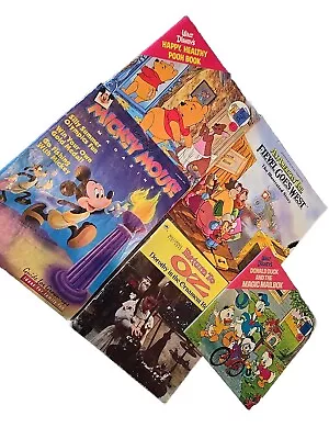 Vintage Disney Mickey Mouse Magazine Lot With Other Disney Books  • $6.99