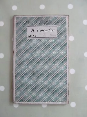 Antique Linen Ordnance Survey Map Sheet 98 Ne Kendal - Lake District Dated 1865 • £20