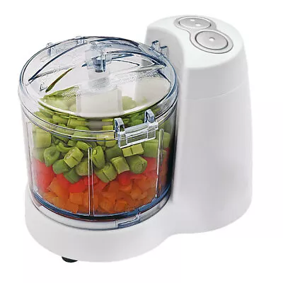 Tiffany 16cm Mini 350ml 120W Electric Chopper/Mincer Meat/Vegetable/Garlic/Herbs • $39