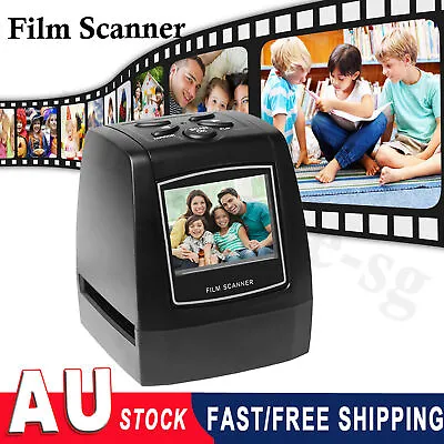 Portable Negative Film Scanner 35mm 135mm Slide Film Digital Image Viewer NEW AU • $87.99