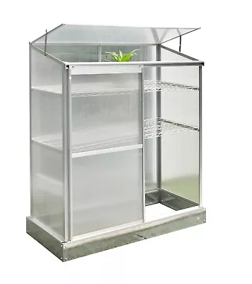 New Three Tiers Compact Greenhouse With Base And Sheet Covering • $240