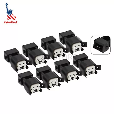 $9.89 • Buy 8pcs Fuel Injector Connector Adapter LS1 EV1 To EV6 EV14 USCAR LS2 LS3 LSX LT1