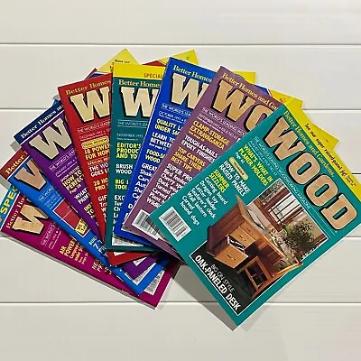 WOOD Magazine - 1 MAGAZINE - 1993-2019 - CHOOSE YOUR MONTH • $8