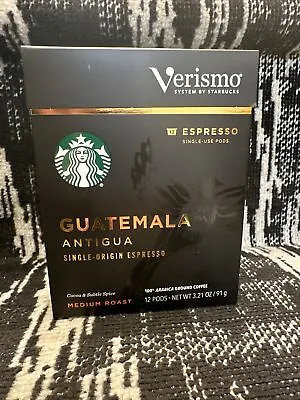 6  Boxes Starbucks Guatemala VERISMO Pods - DATE IS 2018 • $49.99