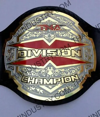 TNA 2MM X Division World Heavyweight Wrestling Championship Belt (Replica) • $229.99