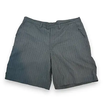 Patagonia Shorts 40 Gray Organic Cotton Seersucker Striped • $18.99