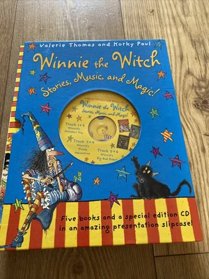 £8 • Buy Winnie The Witch: Stories, Music, And Magic! (5 Books With CD) By Valerie Thoma