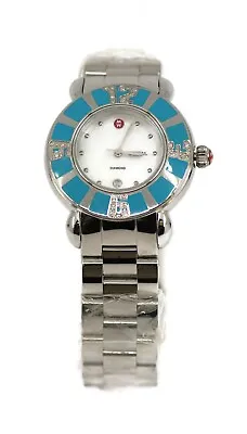 Michele Coral Diamond Stainless Steel Watch MW06P01B4046 • $795