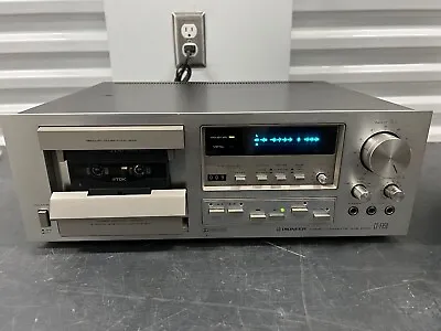 £380.71 • Buy Pioneer CT-F850 Cassette Deck Tape Player 3-Head TESTED & WORKING