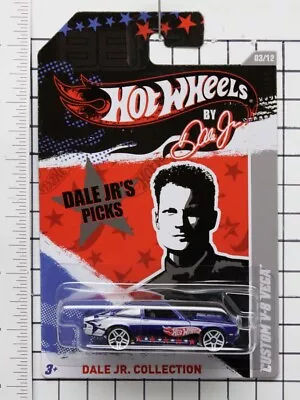 Hot Wheels 2011 Dale Jrs Picks Custom V8 Vega Dark Blue W/HW Racing Tampo • $6