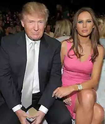 President Donald Trump & Wife First Lady Melania Picture Photo Print 8  X 10  • $12.50