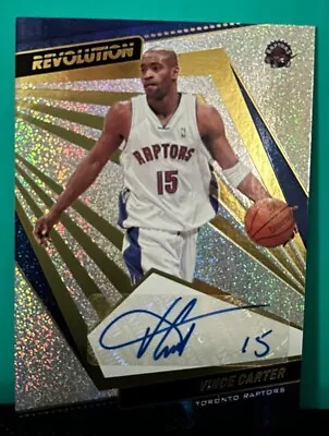 2021 Vince Carter Revolution Autograph W/ Inscription-#AG-VCT • $105