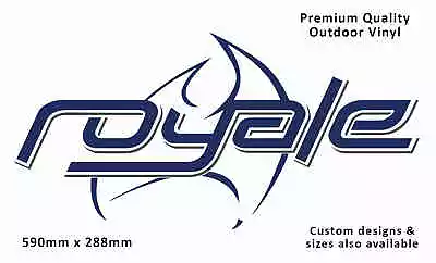 Windsor Royale 2006-2012 Caravan Replacement Vinyl Decal Sticker • $44.95