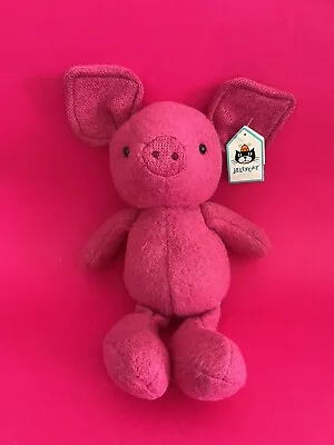 Jellycat VIVI Hot Pink Pig Piggy Piglet 11” Plush Stuffed Beanbag Soft Toy NEW! • $50