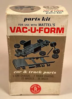 Mattel Vac-U-Form Mold Kit Car & Truck Parts 1962 Sealed Kit #436 • $9.95