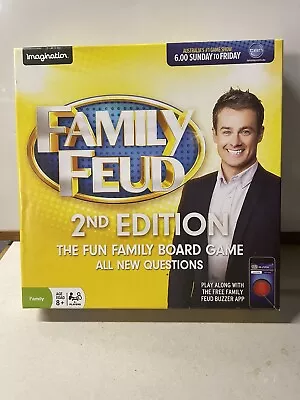 Family Feud 2nd Australian Edition Board Game 2015 Family Fun • $17