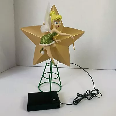 Disney Tinker Bell Tree Star Topper Christmas Decor 2021 Cute Holiday • $80