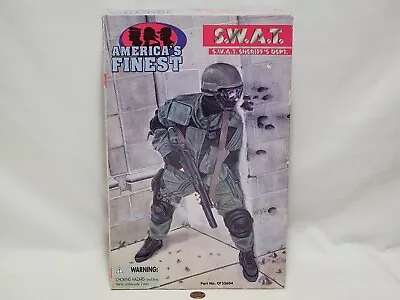 NEW America's Finest - S.W.A.T. Sheriff's Dept Action Figure SEALED Police Swat • $25.95