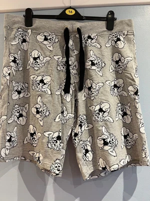 £8 • Buy F&F Tesco Mens Jersey Lounge Shorts, XL Grey, White, Black Tasmanian Devil. BNWT